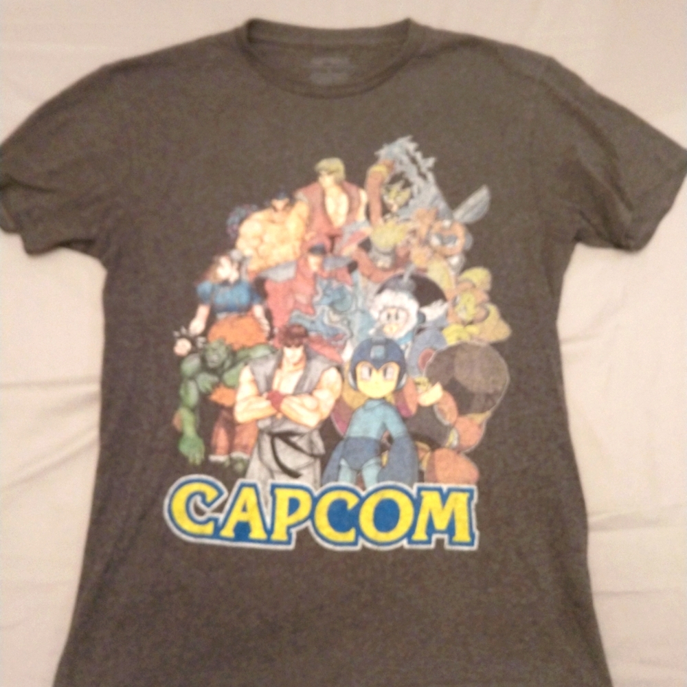 Men's Capcom collectors Tshirt